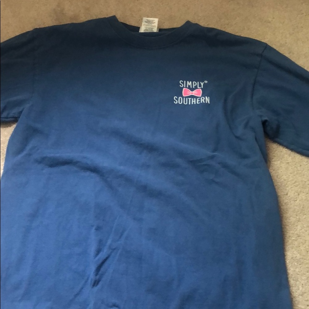 I hardly worn longsleeve simply southern top